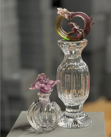 Mauve Perfume Bottle Set