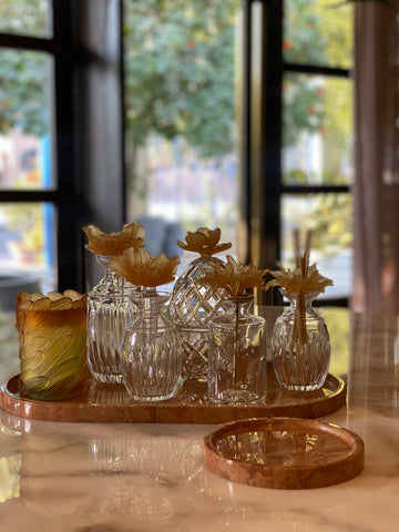 Amber Fleur Crystal Gift Set