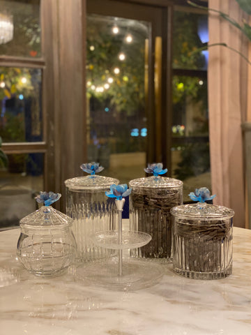 Anemone Blu Crystal Gift Set