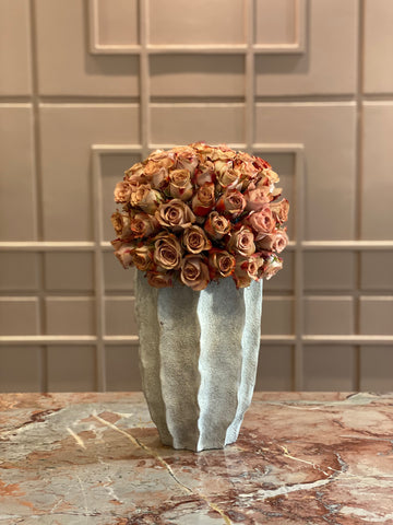 Rustic Cappucine Flower Arrangement