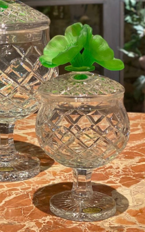 Emerald Crystal Jars