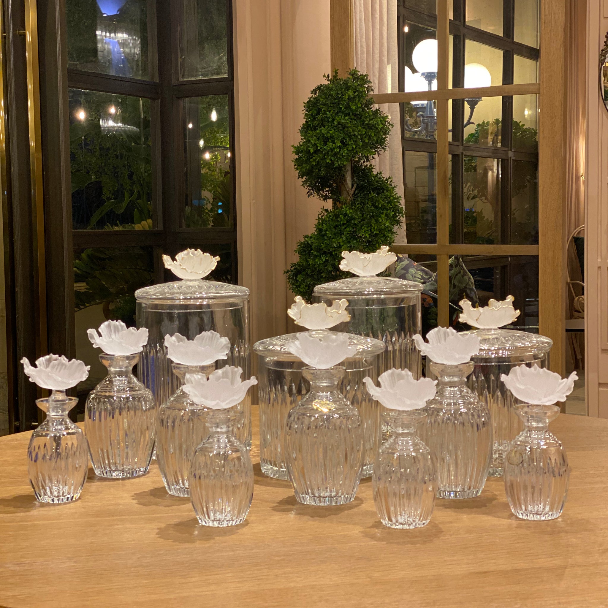 Snow Fleur Crystal Gift Set
