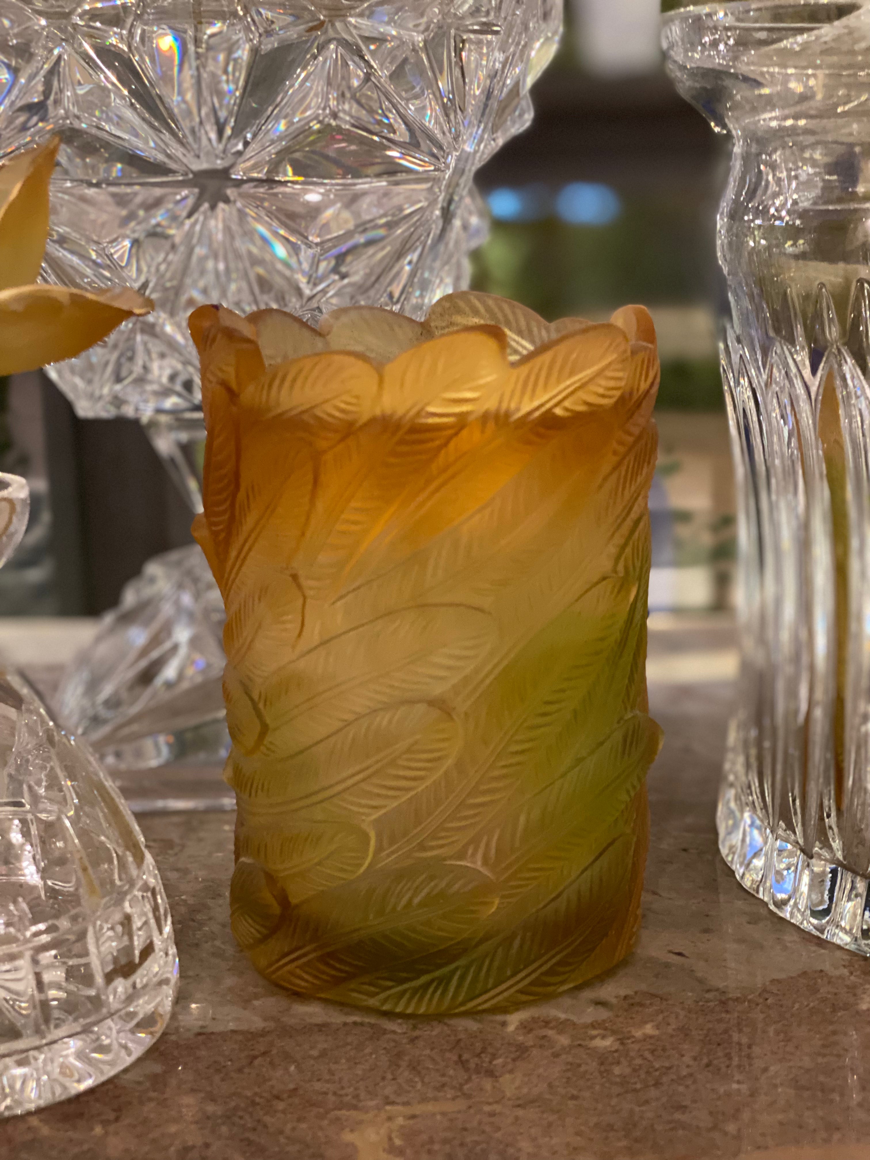 Amber Fleur Crystal Gift Set
