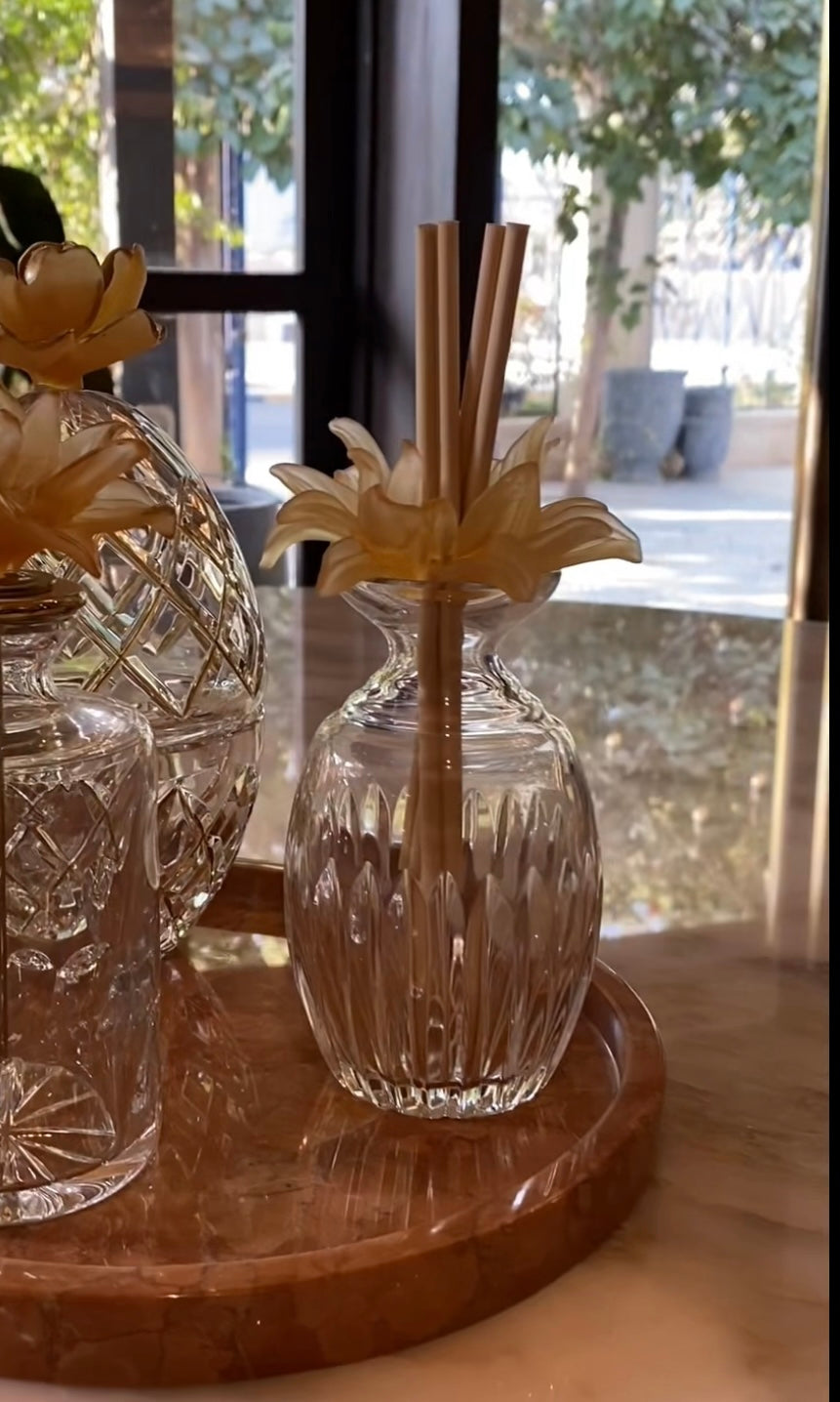 Amber Fleur Crystal Gift Set