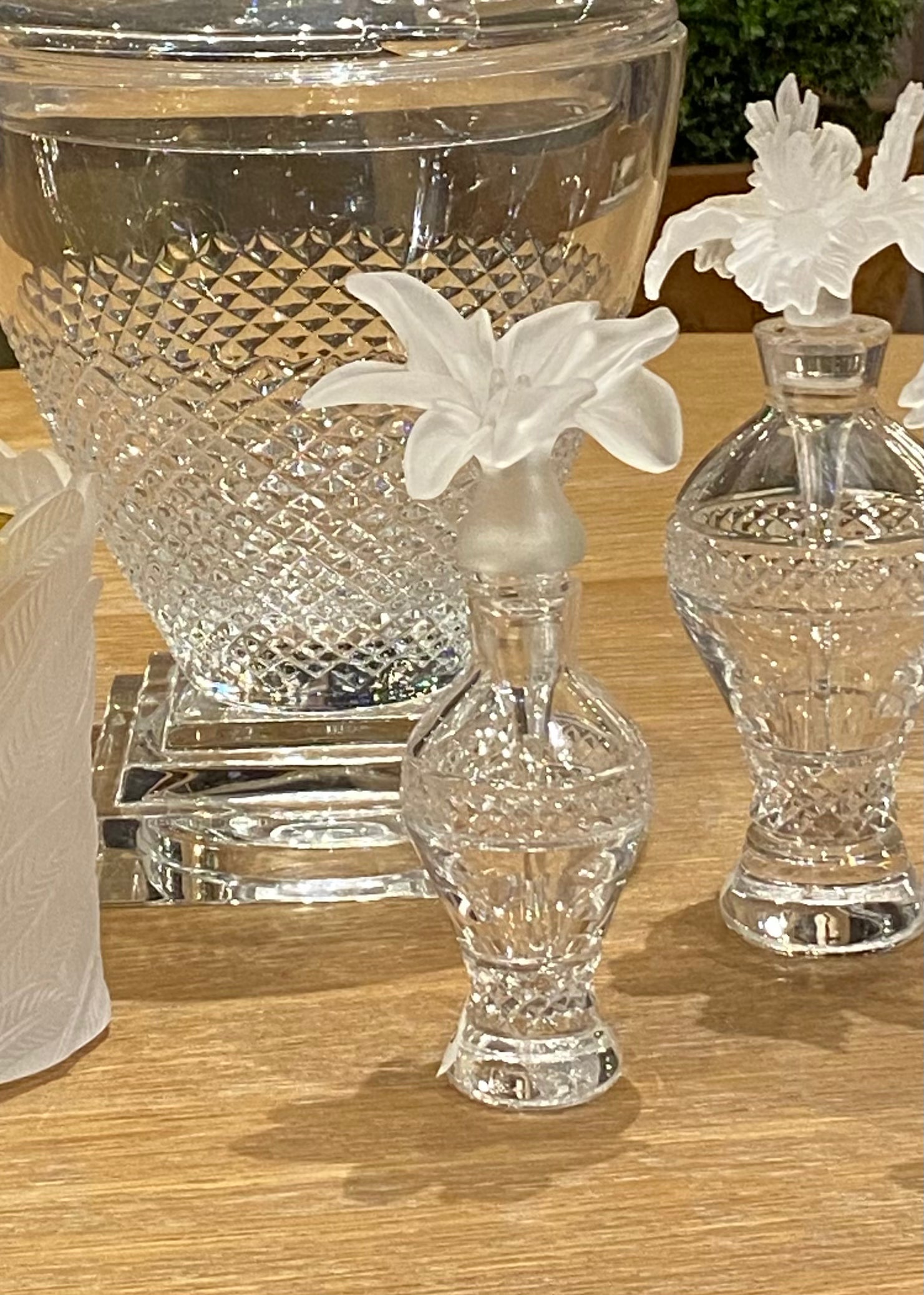 Frosted Ivory Crystal Gift Set