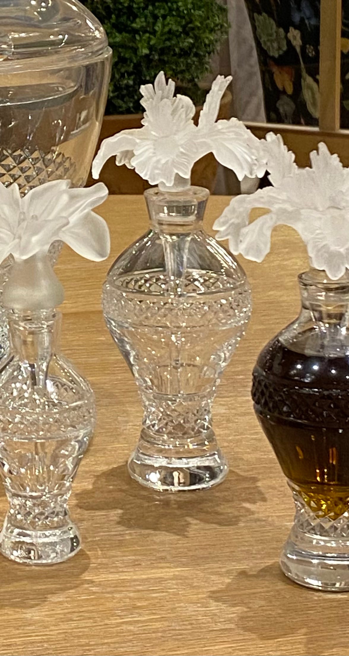 Frosted Ivory Crystal Gift Set