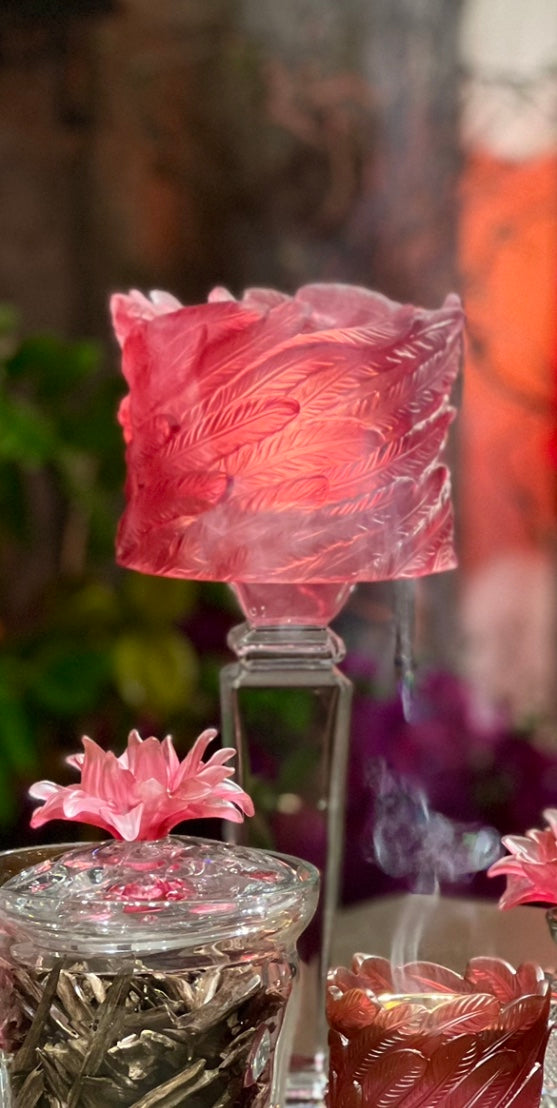 Carmine Fleur Crystal Gift Set