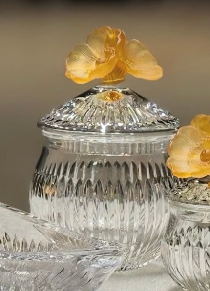 Amber Bloom Crystal Gift Set