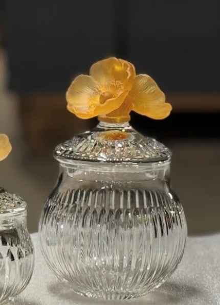 Amber Bloom Crystal Gift Set