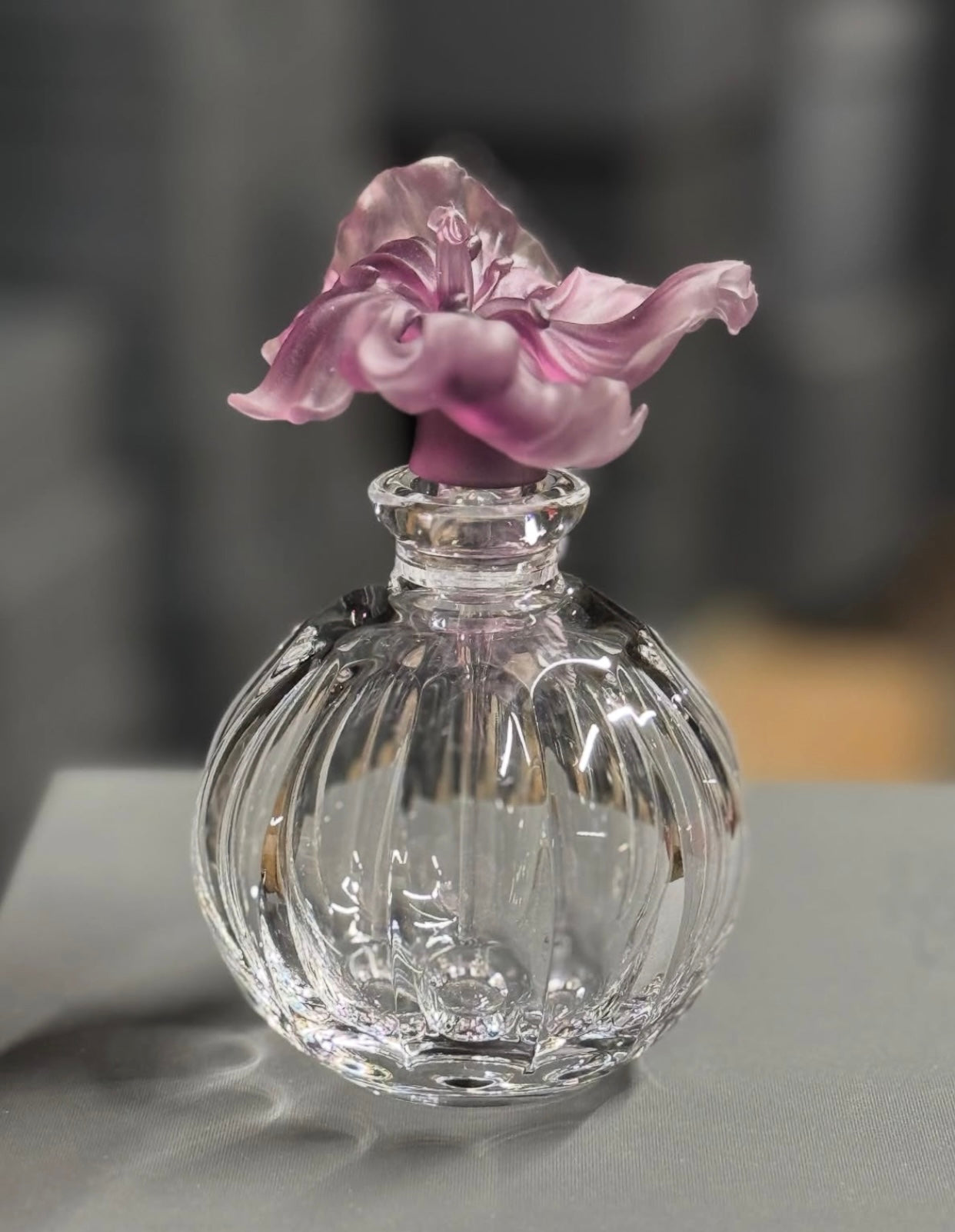 Mauve Perfume Bottle Set