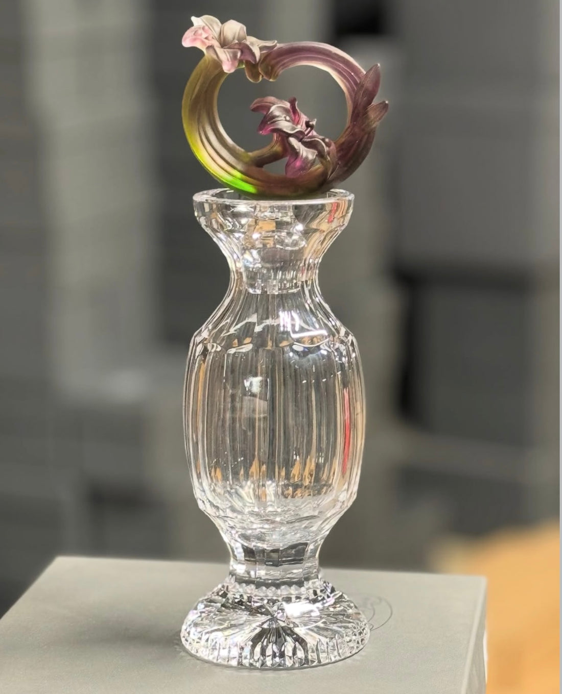 Mauve Perfume Bottle Set
