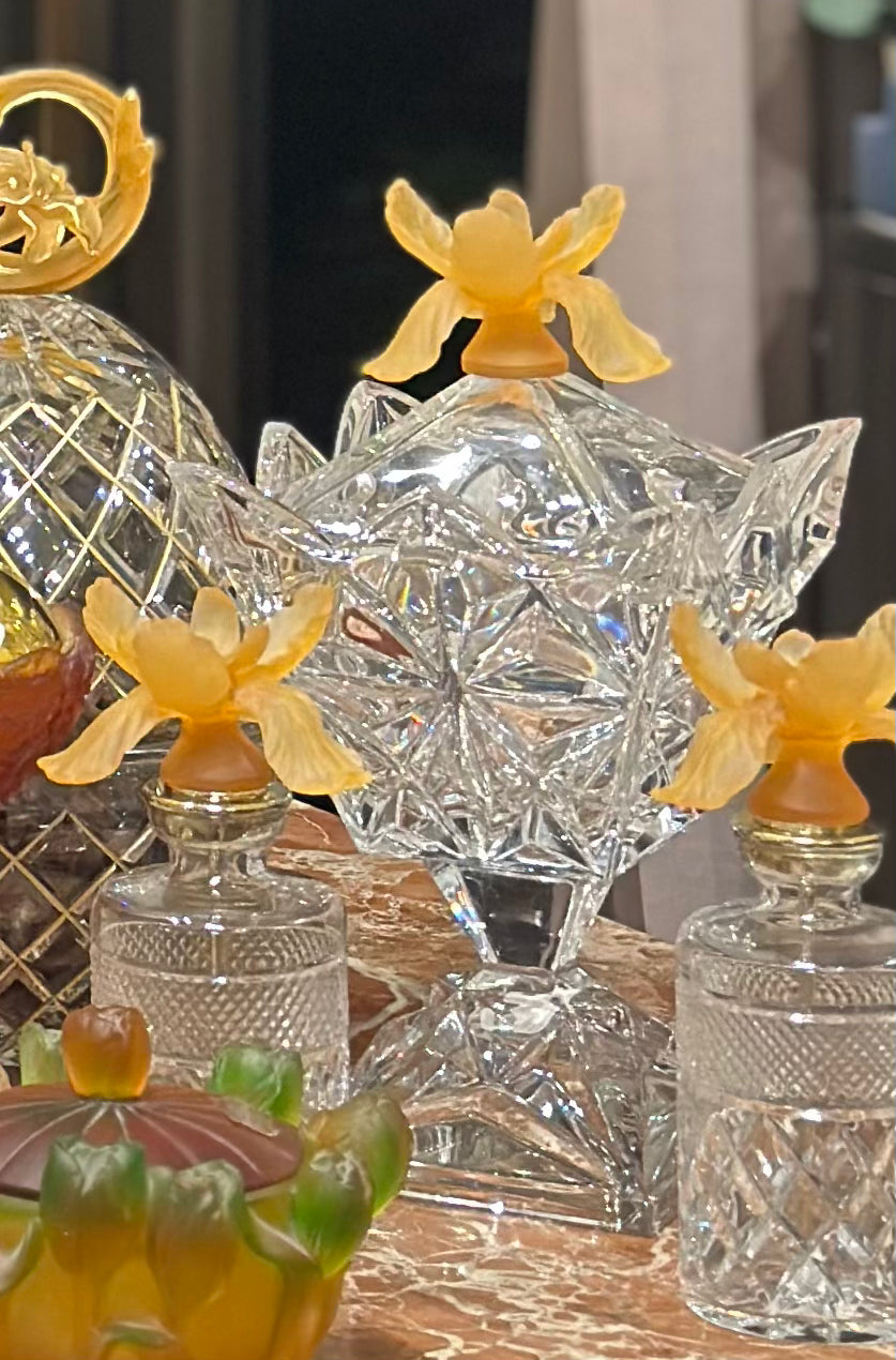 Royal Amber Crystal Gift Set