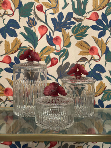 Royal Red José Crystal Jar