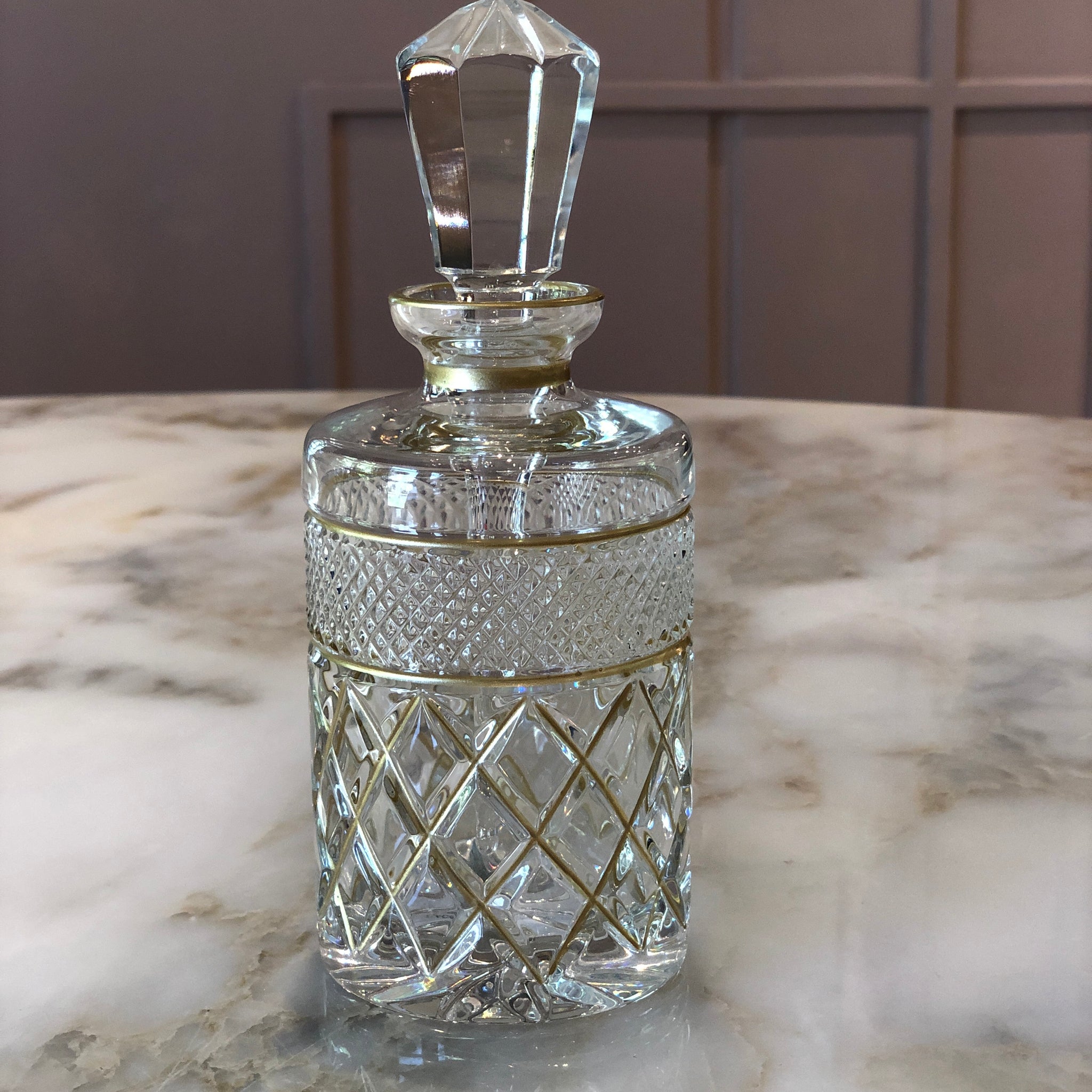 Georges Perfume Crystal Bottle