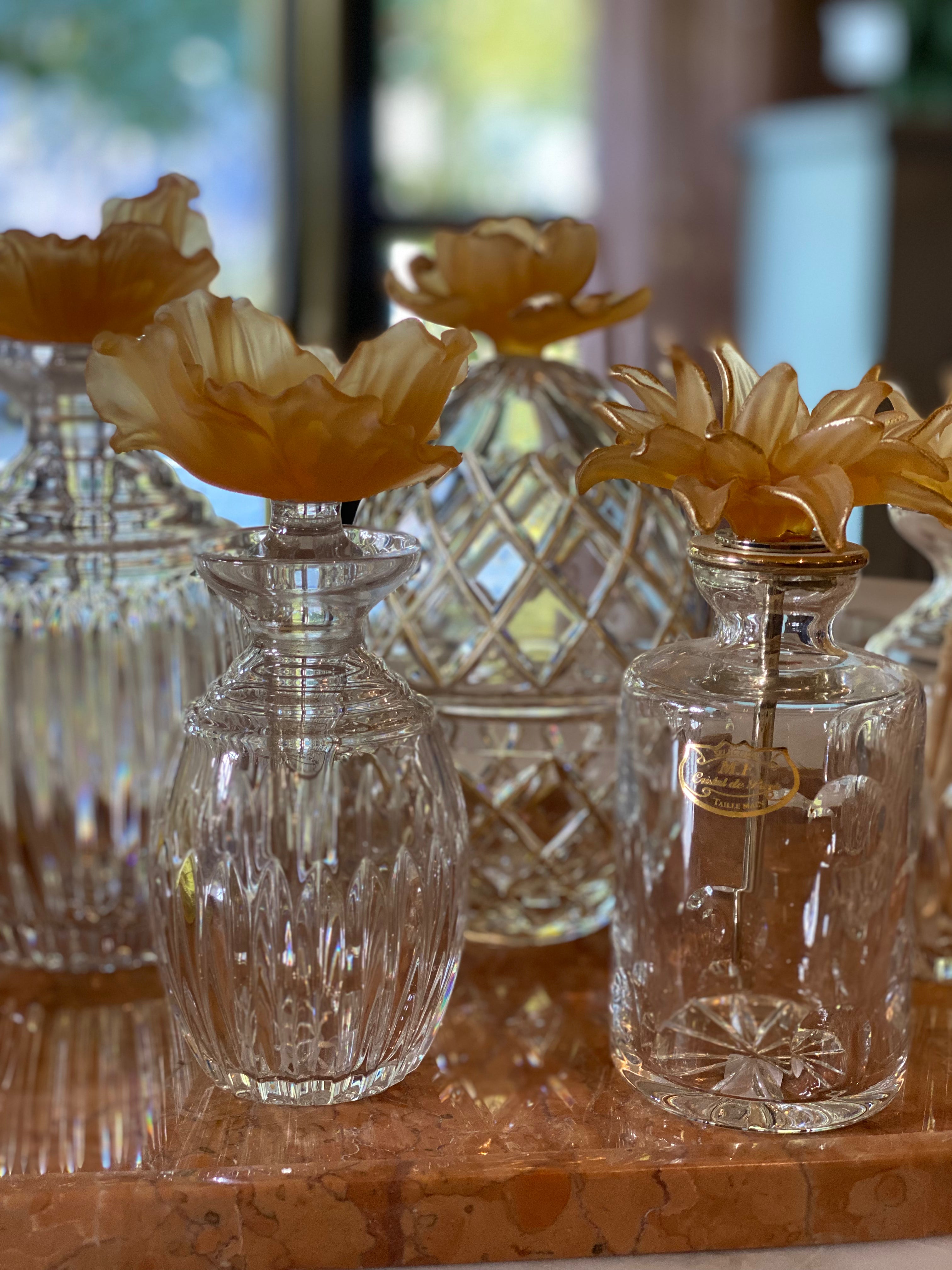 Amber Fleur Crystal Gift Set