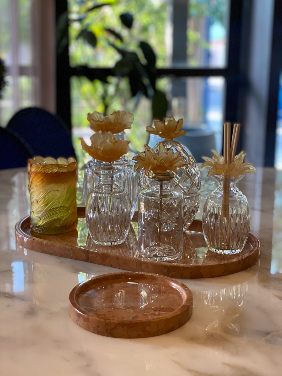 Amber Fleur Crystal Gift Set
