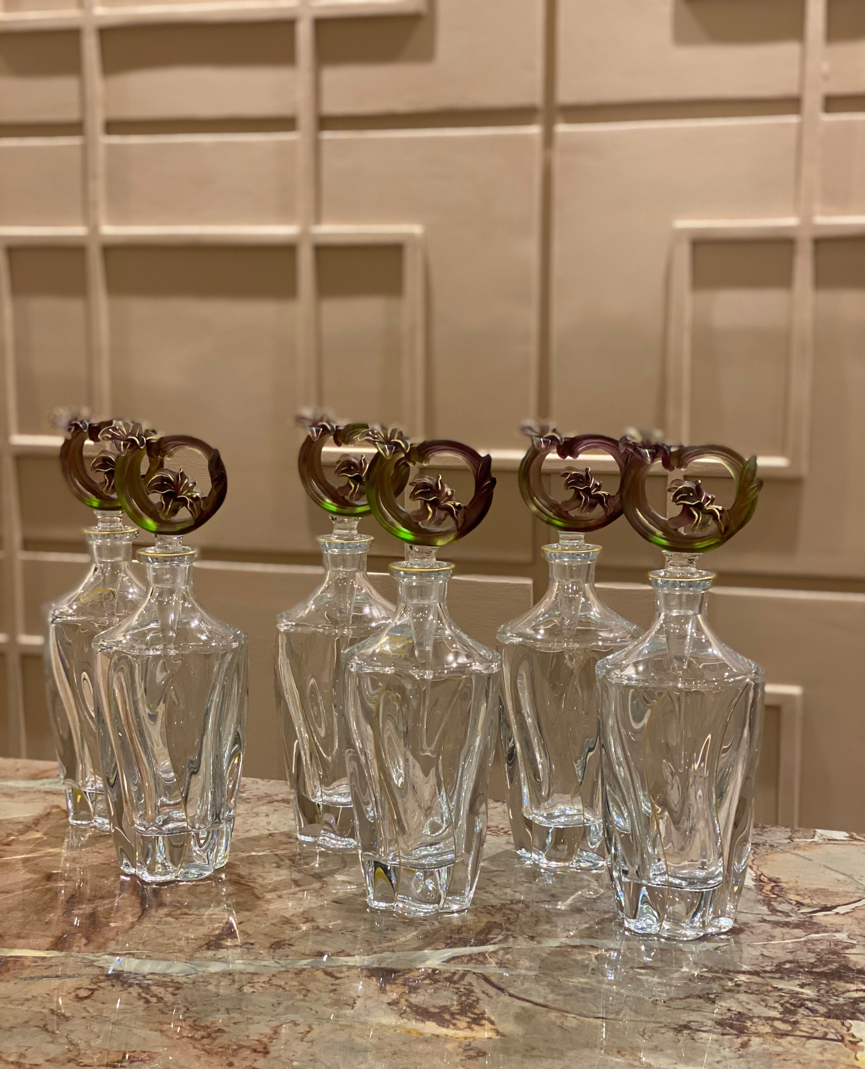 Lilac Blossom Perfume Bottles