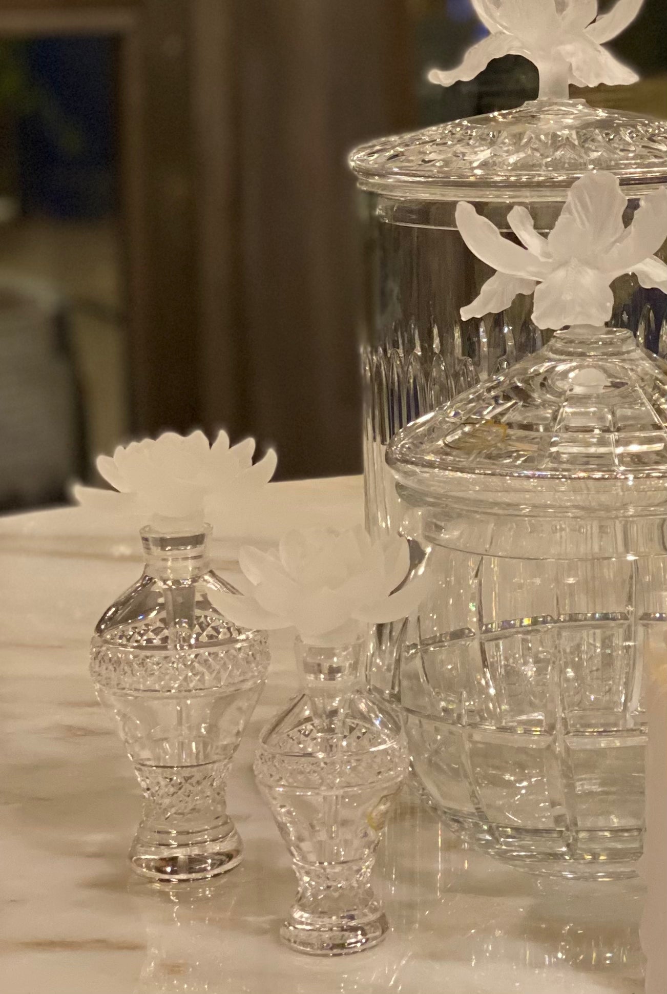 Iris Fleur Crystal Gift Set