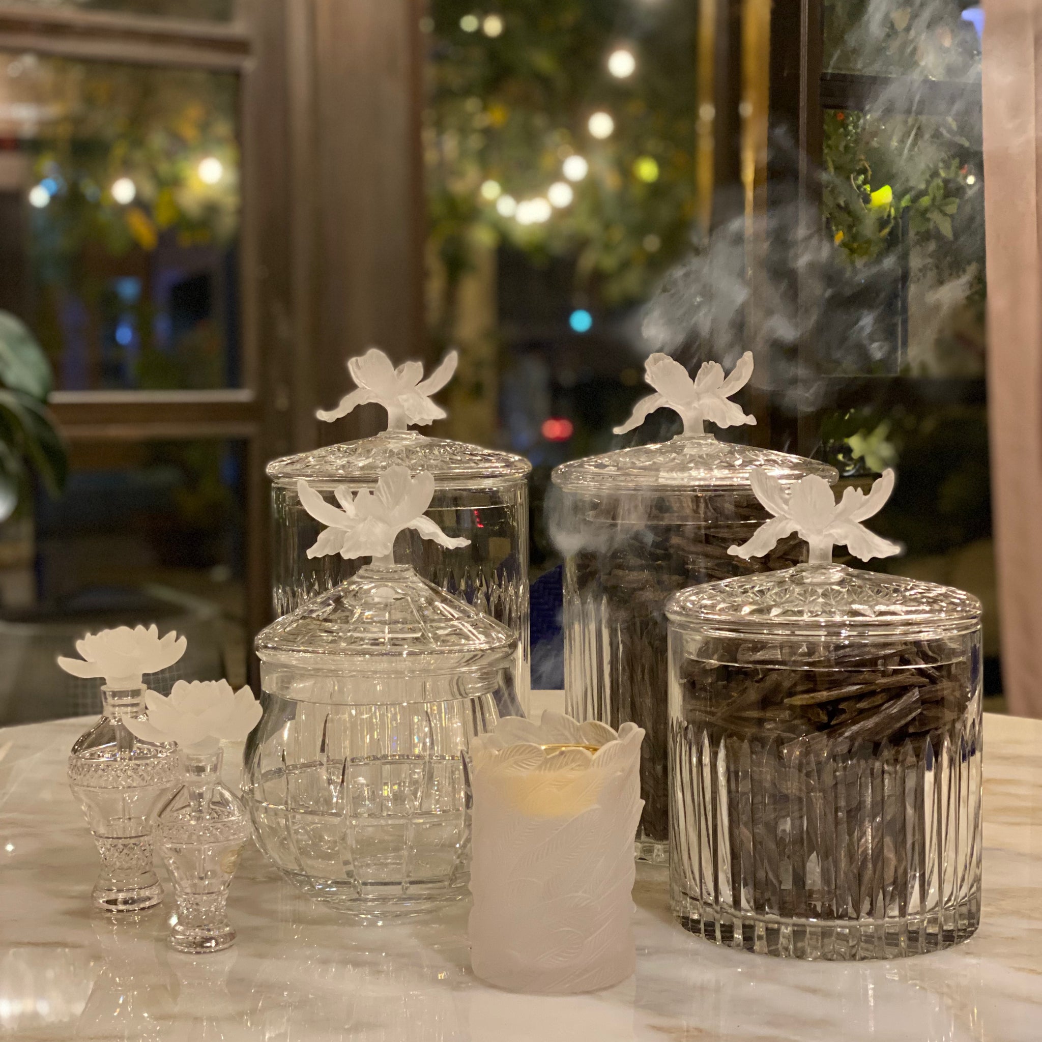 Iris Fleur Crystal Gift Set