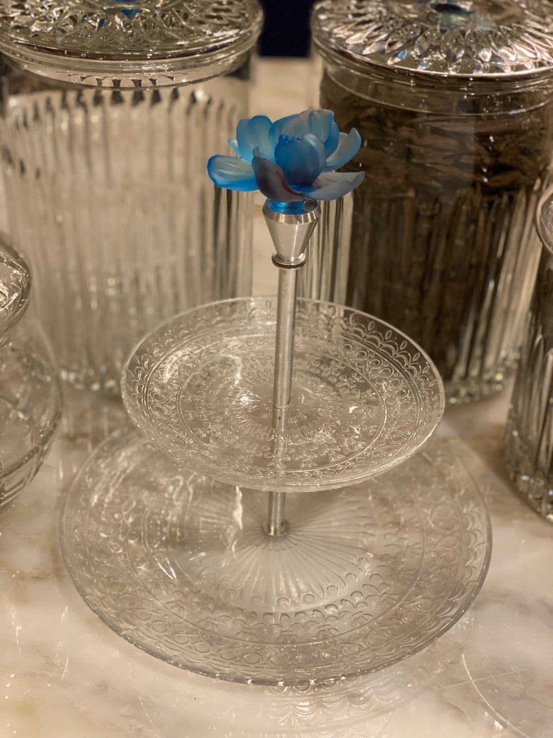 Anemone Blu Crystal Gift Set