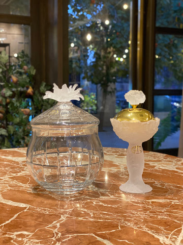Snow Blooms Crystal Set