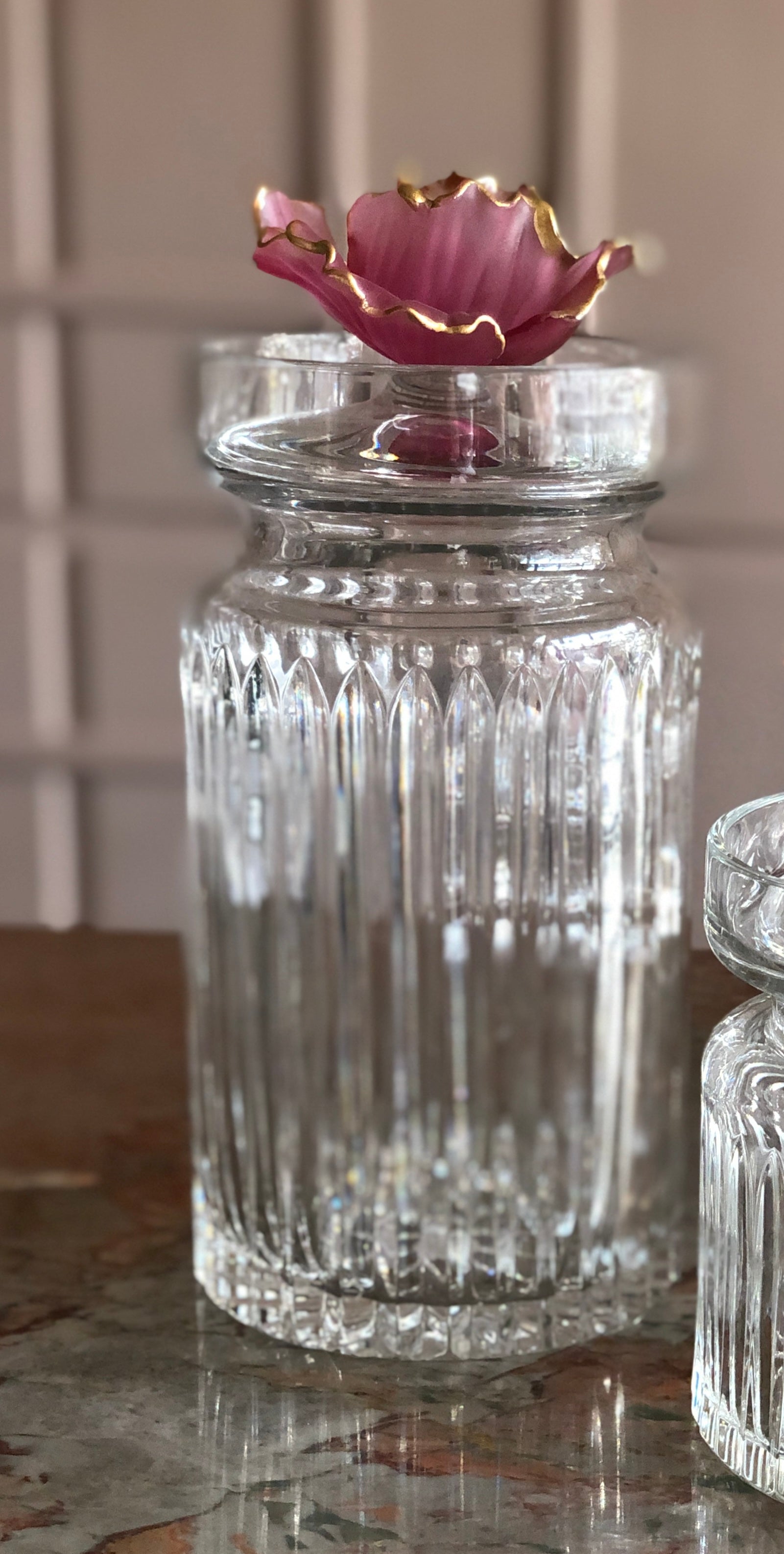 Roseate Fluer Crystal Jars