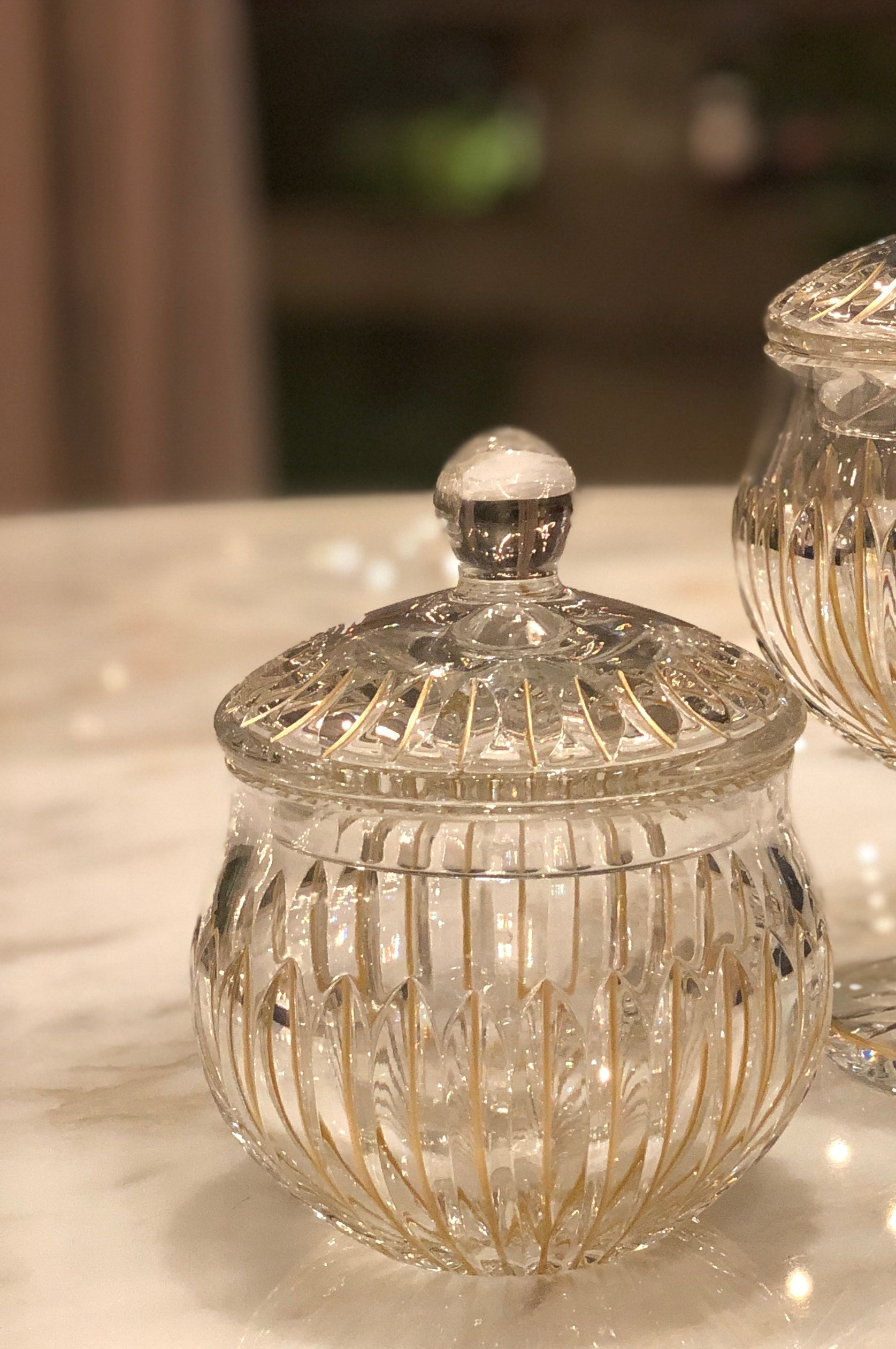Timeless Bonbonniere Crystal Jars