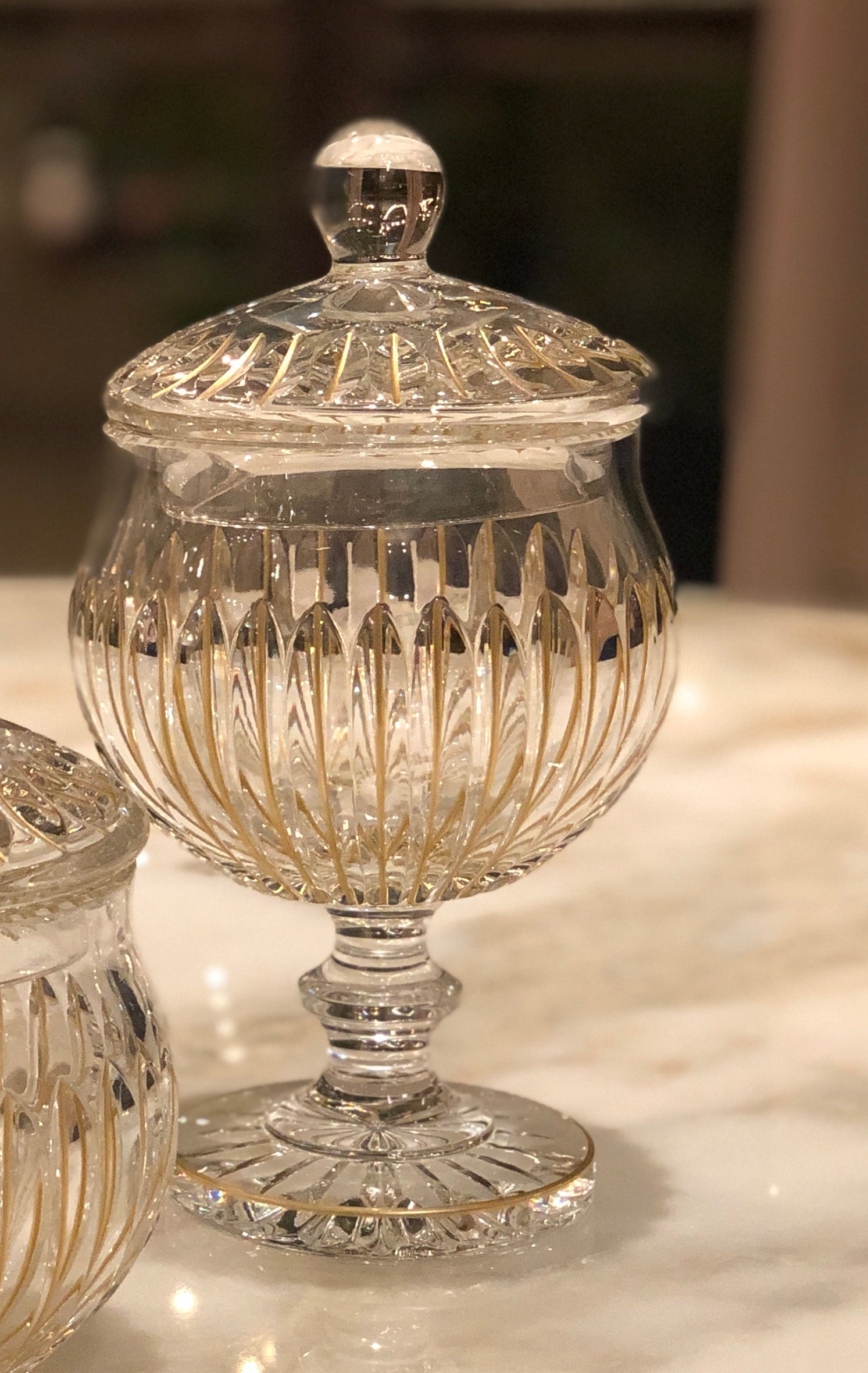 Timeless Bonbonniere Crystal Jars