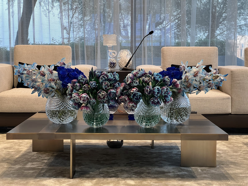 Silk & Fresh Flower Arrangement