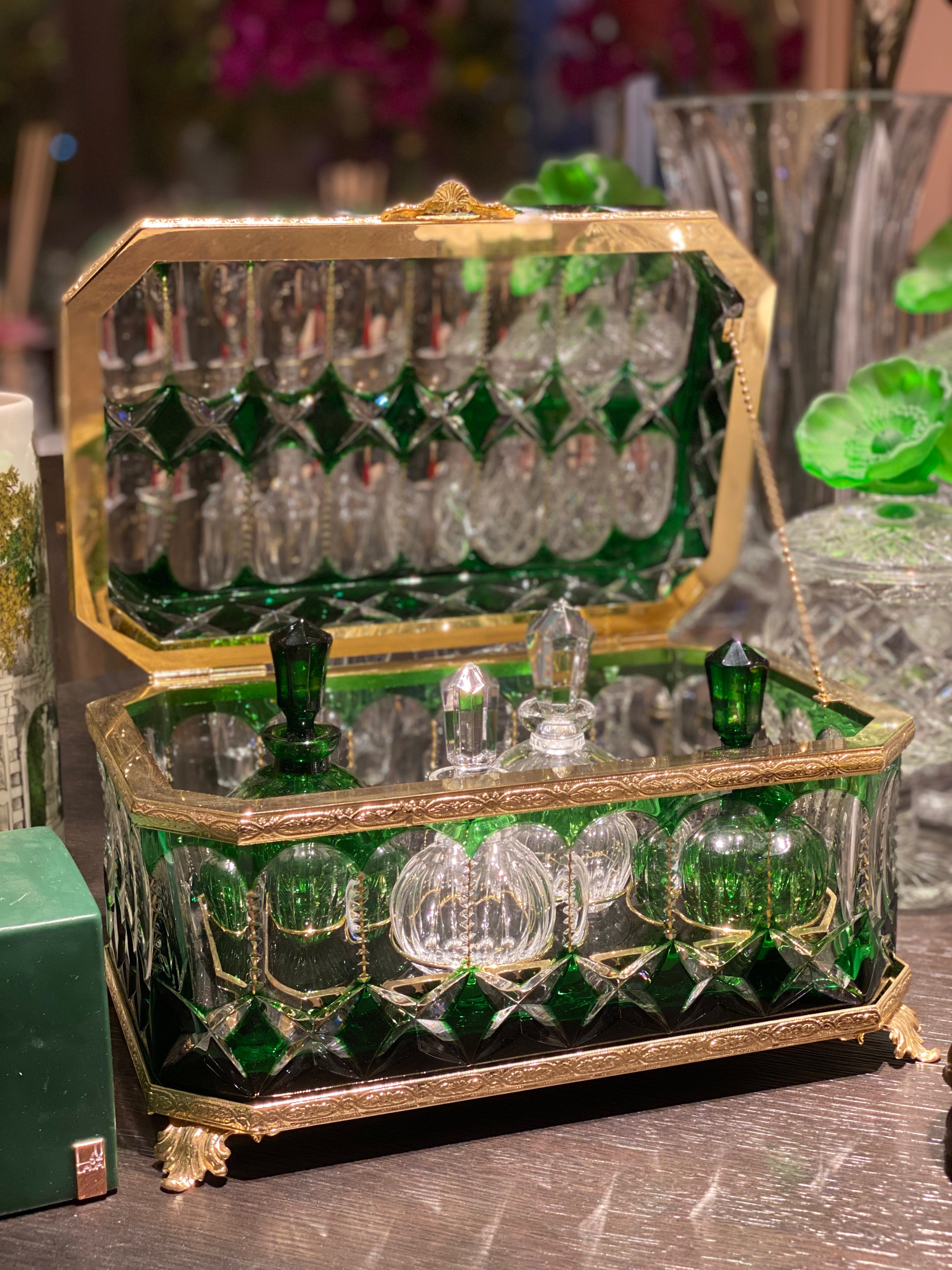 Royal Emerald Crystal Gift Set