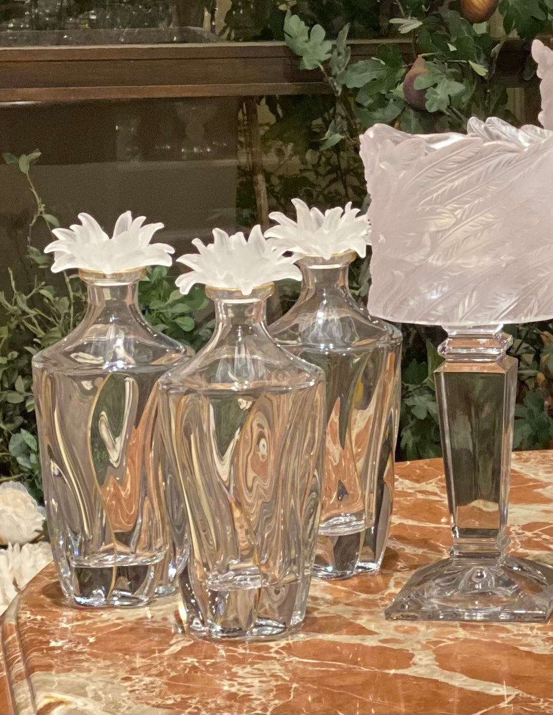 Ivory Blooms Crystal Gift Set