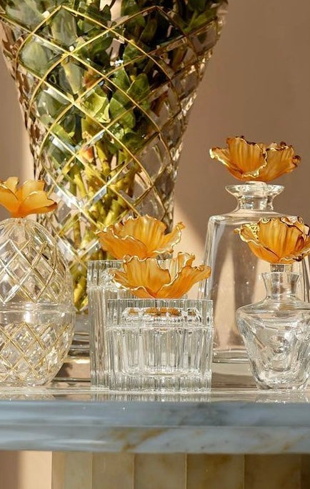 Ochre Fleur Crystal Gift Set