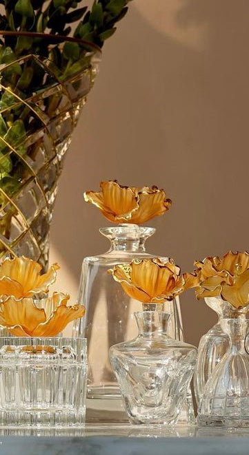 Ochre Fleur Crystal Gift Set