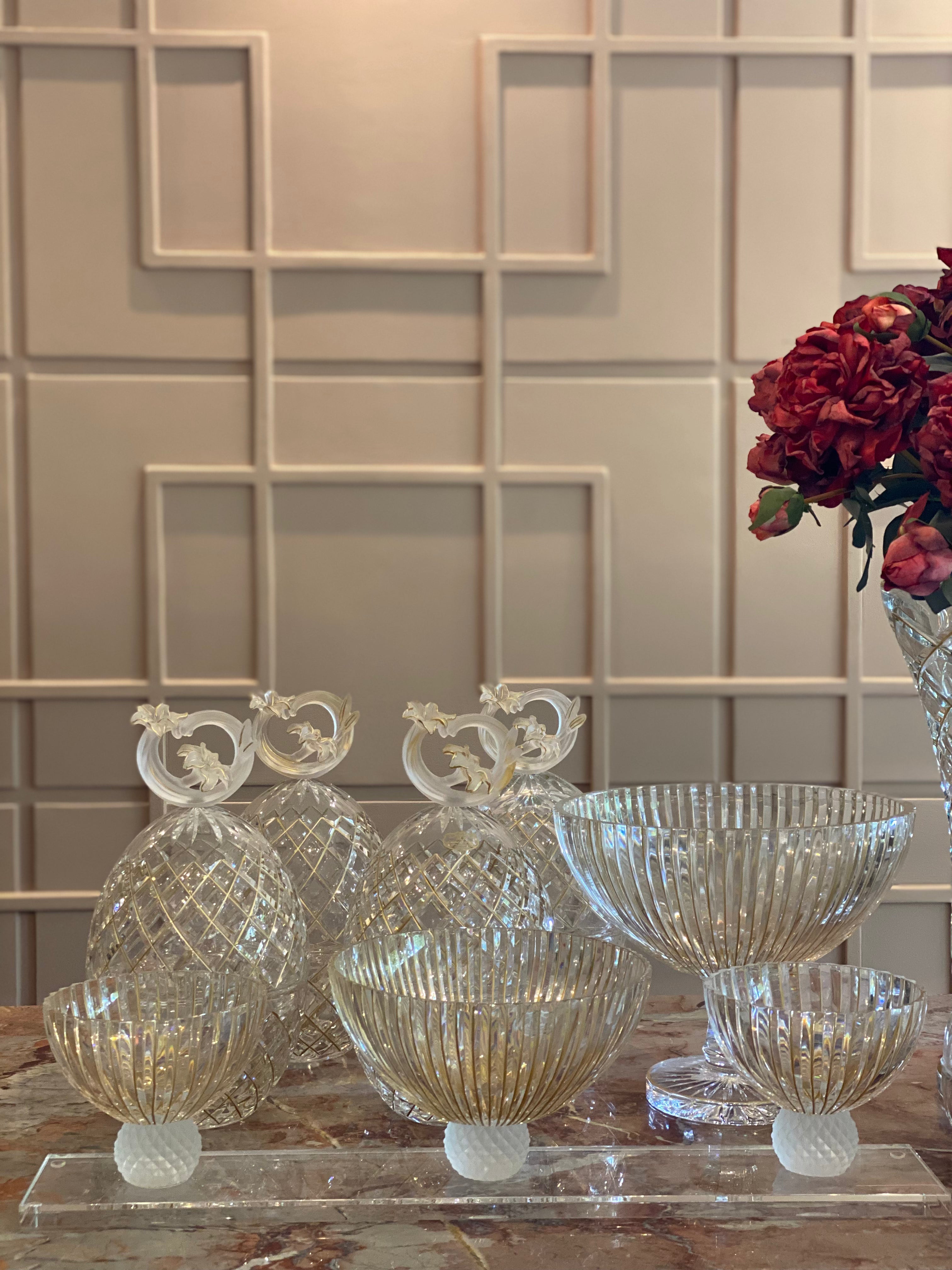 Golden Eclat Crystal Gift Set