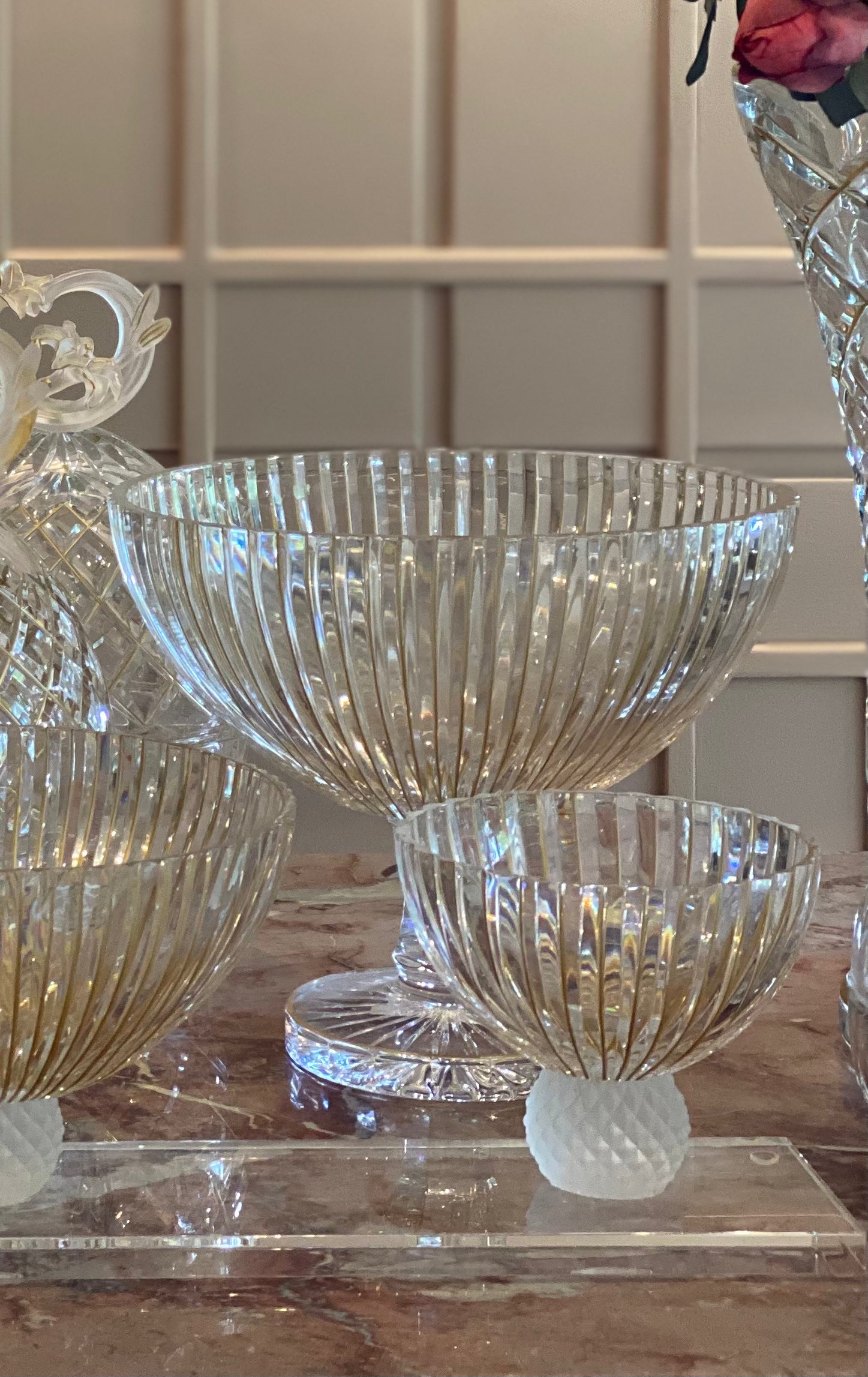 Golden Eclat Crystal Gift Set