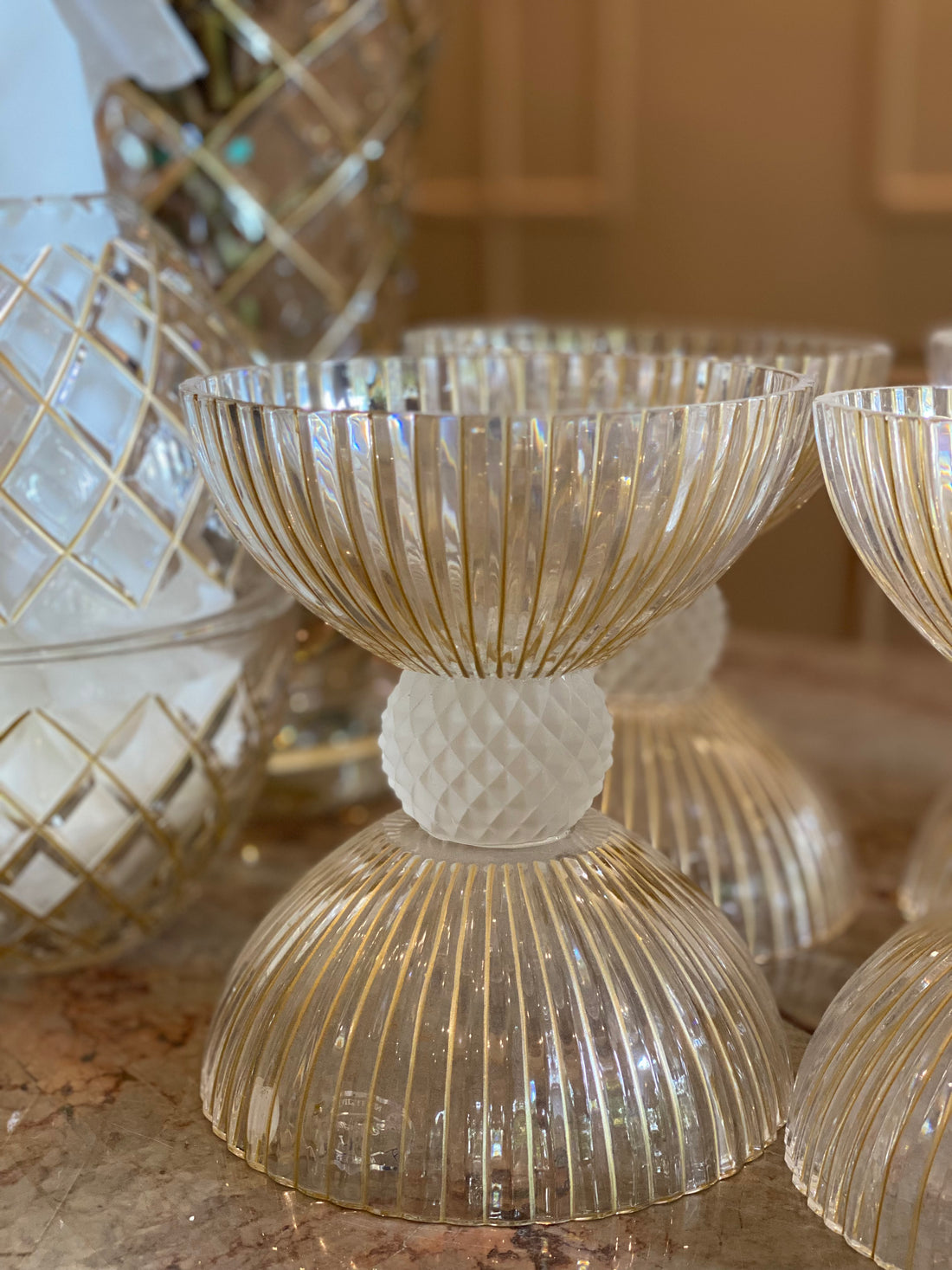 Golden Eclat Crystal Gift Set