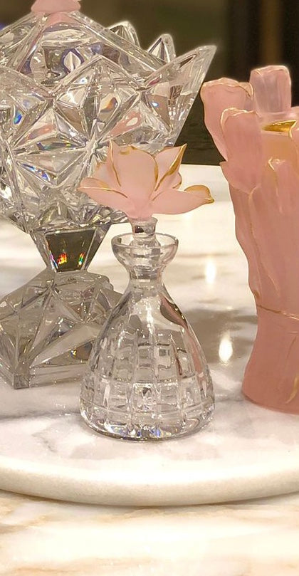 Coral Pink Crystal Gift Set