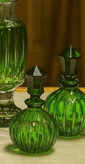 Emerald Bloom Crystal Gift Set