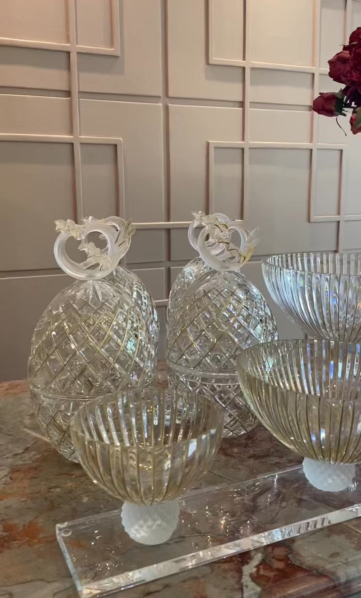 Golden Eclat Crystal Gift Set