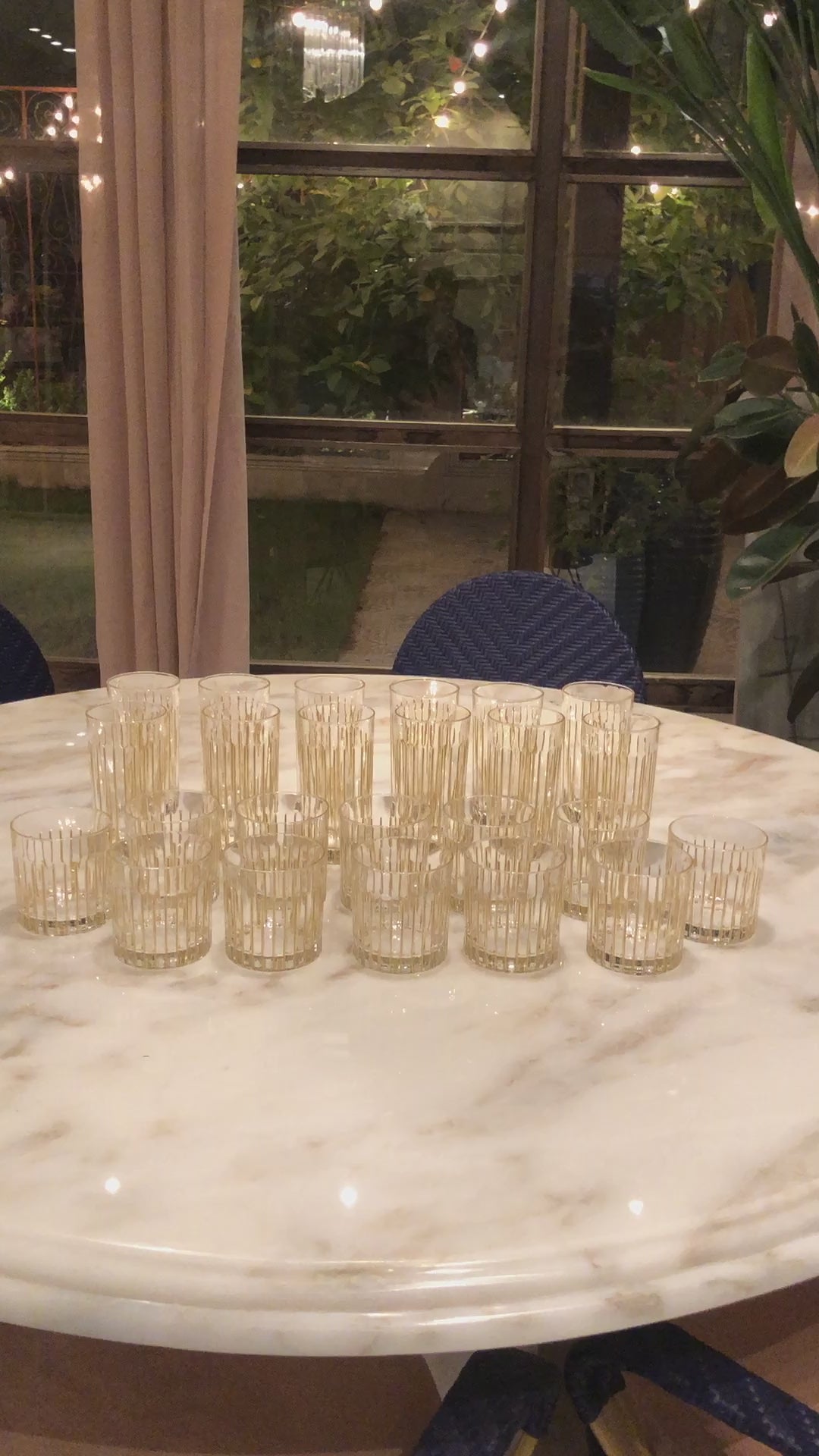 Timeless Crystal Glass Set