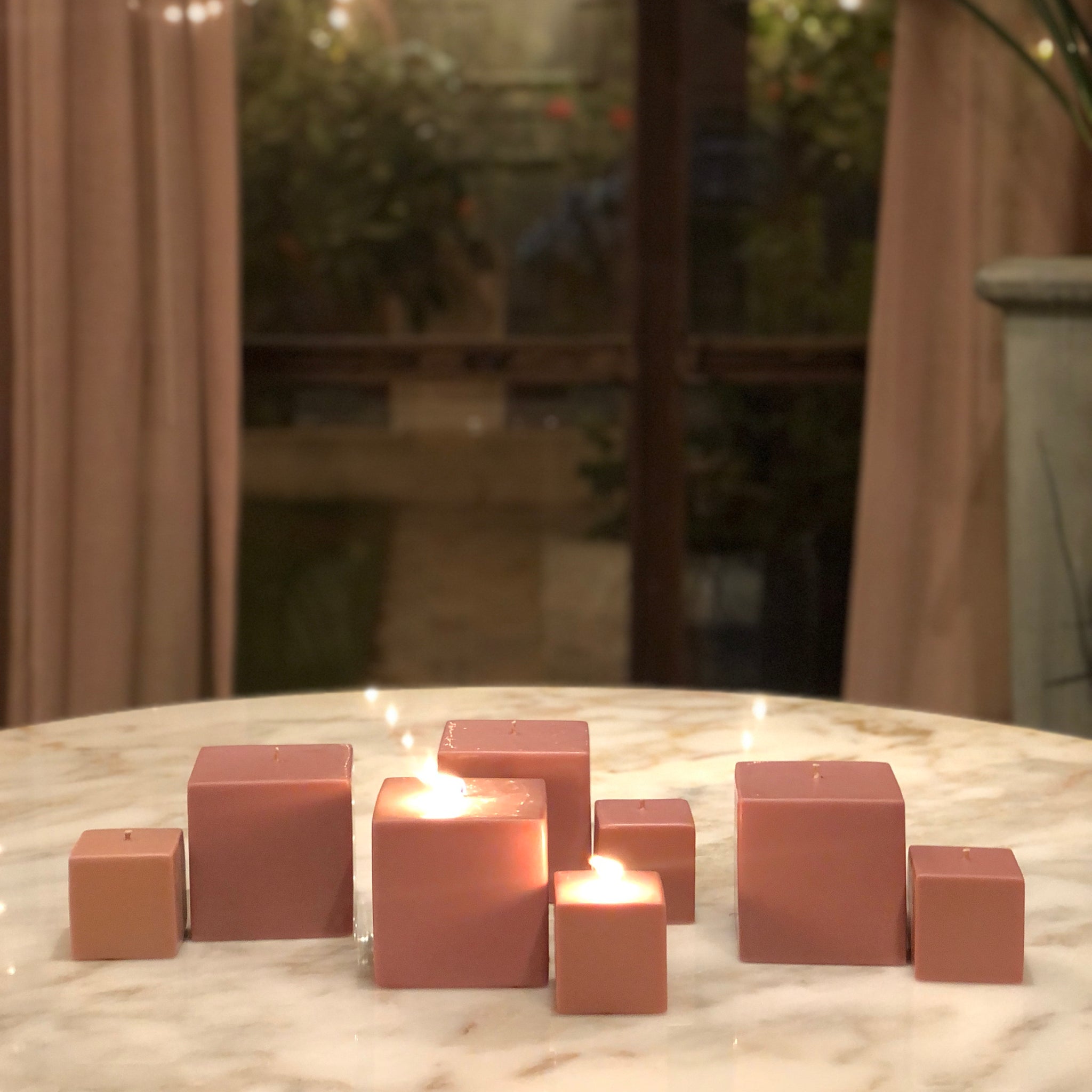 Tunisian Rose Scented Candle Set