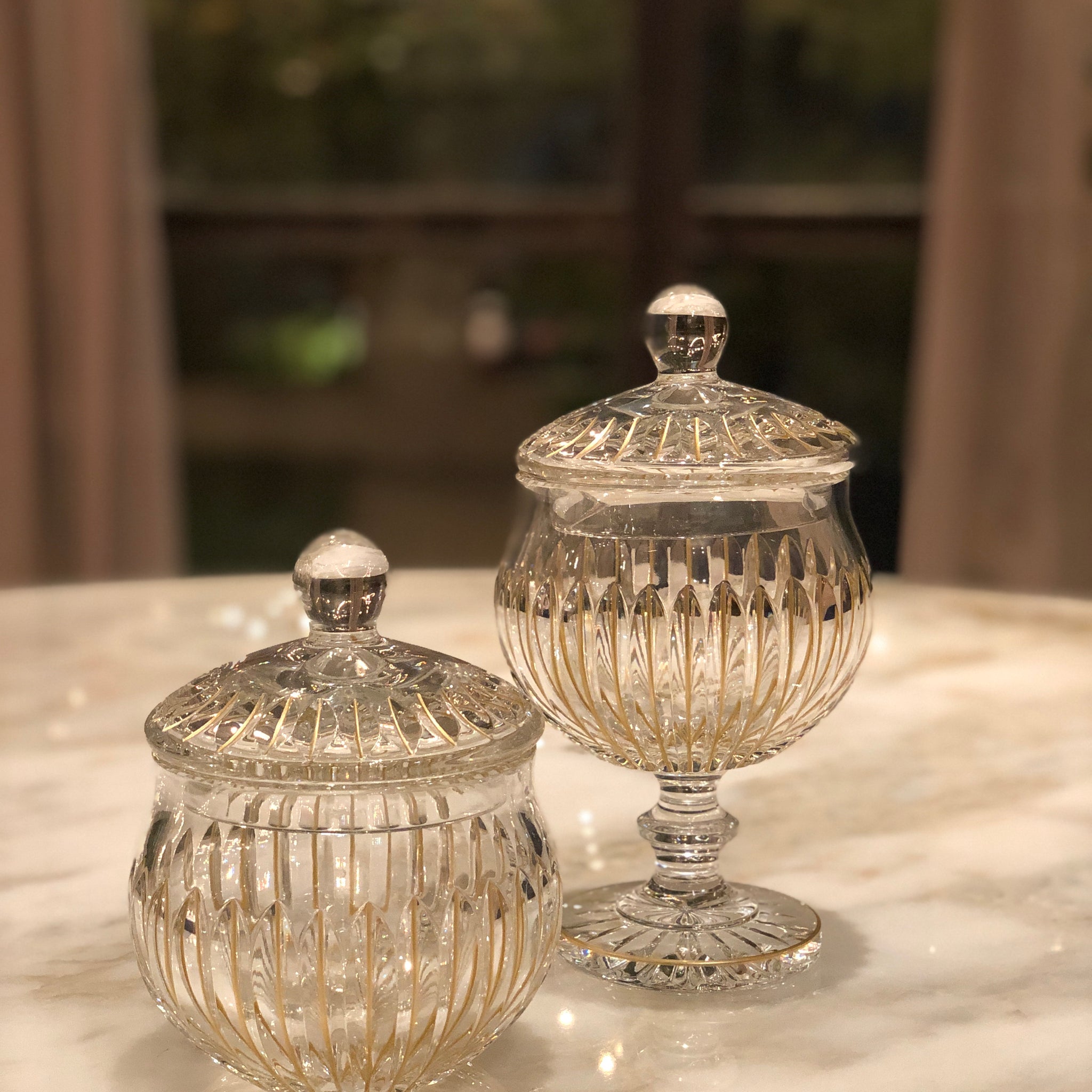 Timeless Bonbonniere Crystal Jars