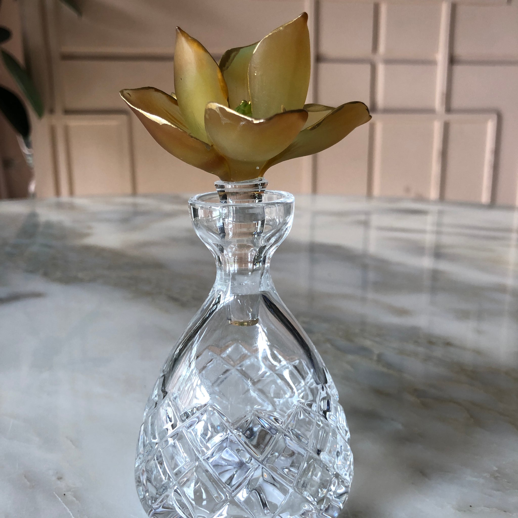 Ochre Fluer Myriam Crystal Perfume Bottle