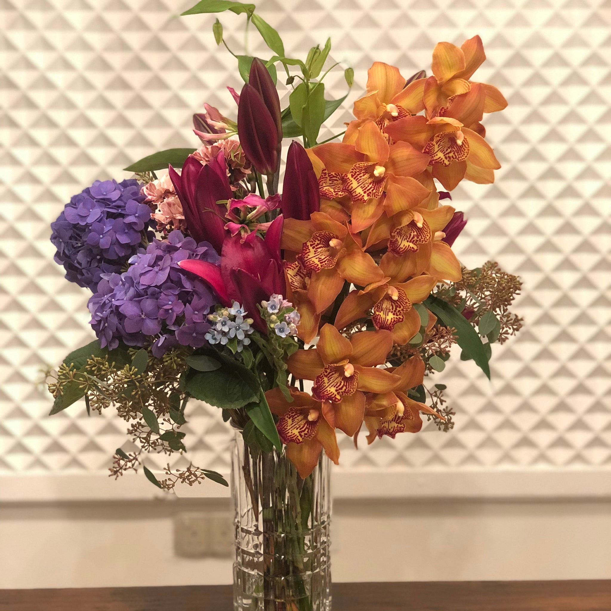 Classic Vase Flower Arrangement