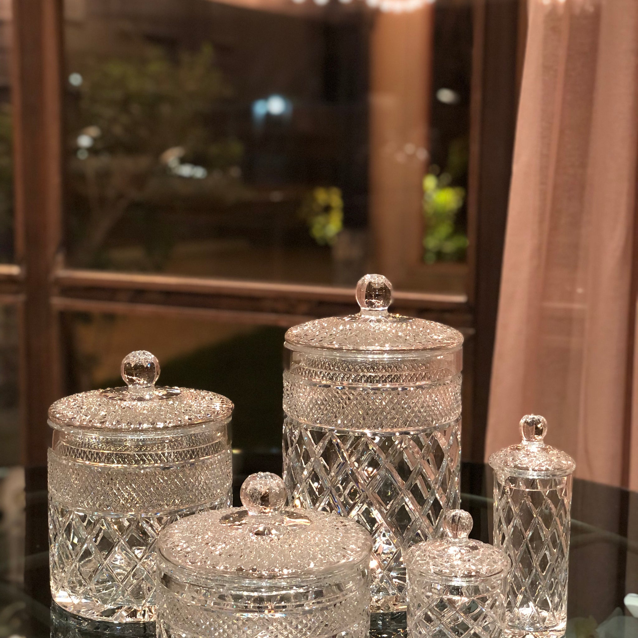 Classic Crystal Jars
